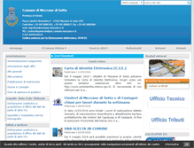 Tablet Screenshot of comune.mezzane.vr.it